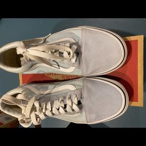 Old Skool Baby Blue Vans